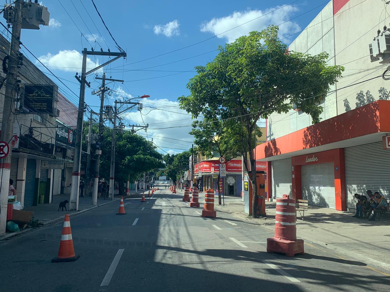 Rua dos bancos Maricá