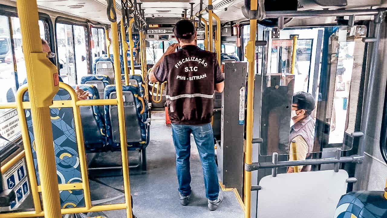 Fiscalização ônibus Itaboraí